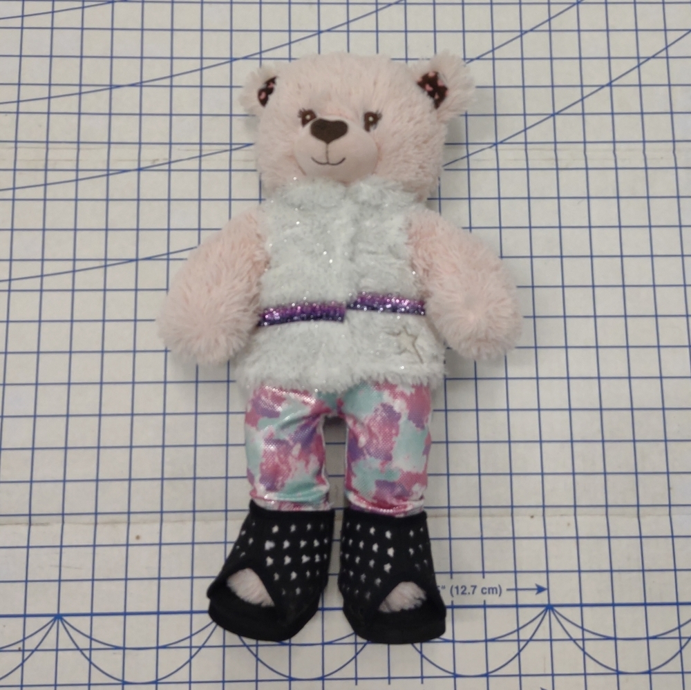 Light Pink Build-A-Bear w/ Outfit
